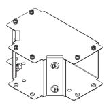 Legrand Salamandre MGR33BGT 75mm x 75mm Galvanised Steel 90&deg; Internal Lid Equal Tee